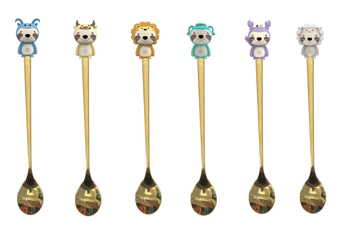 Steti Cute Zodiac Spoon, Sloth