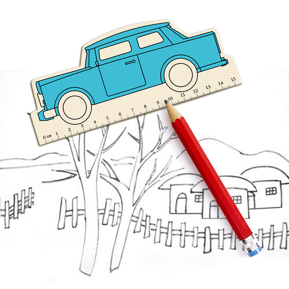 Steti Wood Ruler, Car
