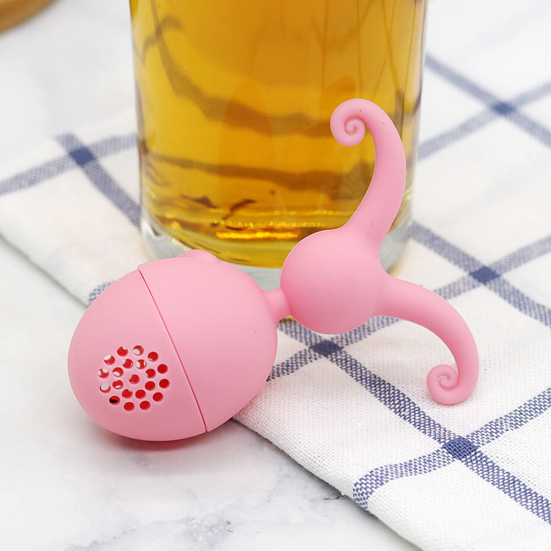 Steti Food Grade Silicone Tea Infuser, Clown