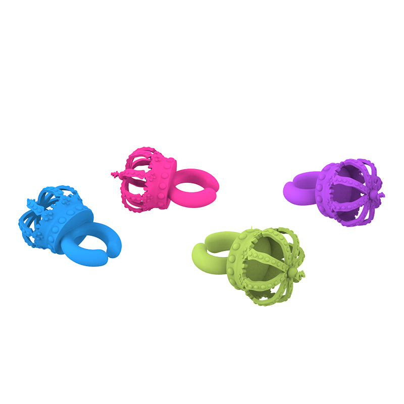 Steti Cute Silicone Wine Mark, Crown