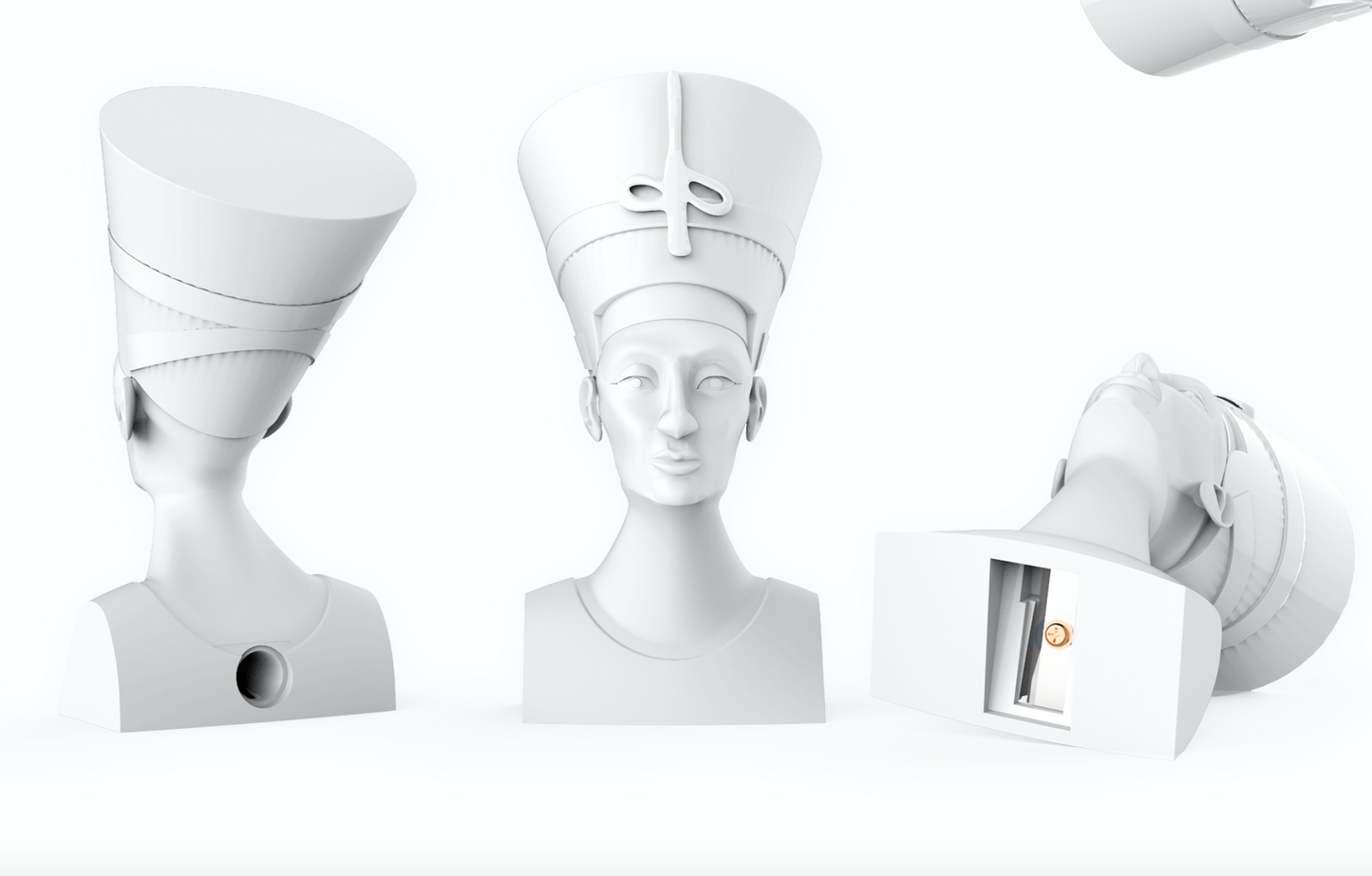 Steti Creative Pencil Sharpener, Queen Nefertiti