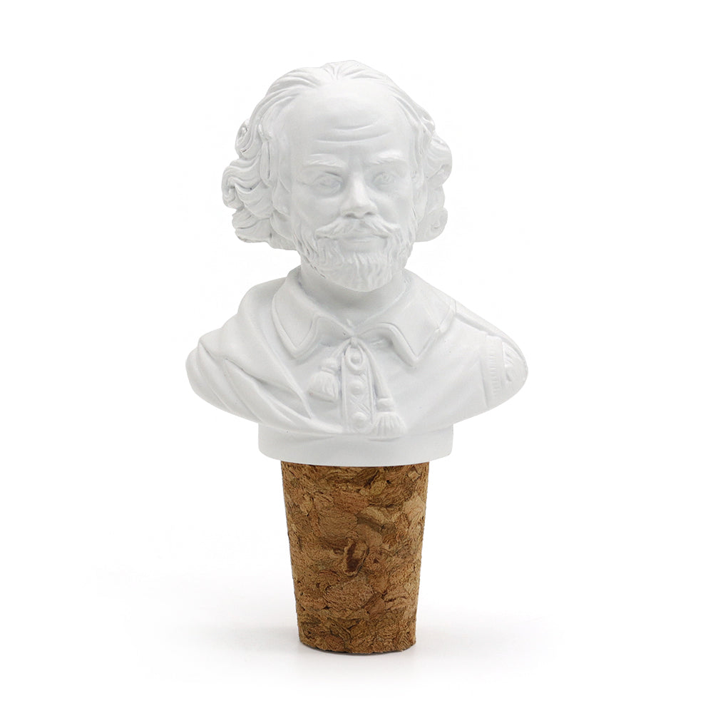 Steti World Famous Celebrity Bust Wine Stopper, Shakespeare