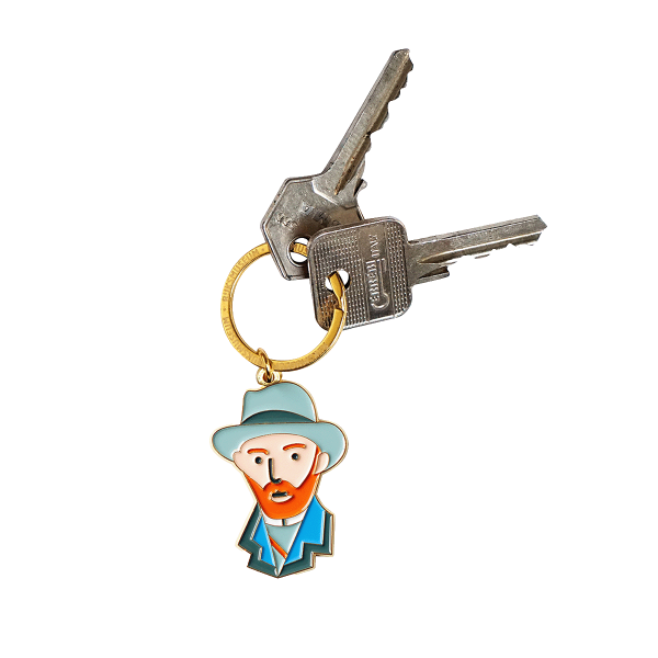 Metal enemal Keychain