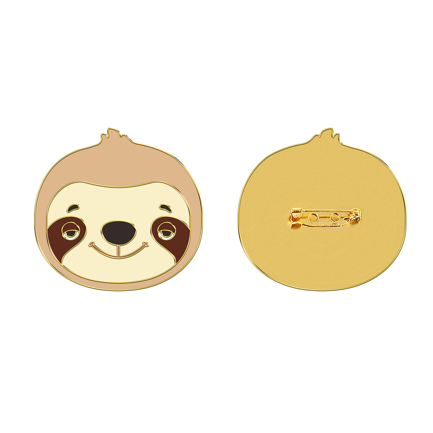 Steti Cute Sloth Pin