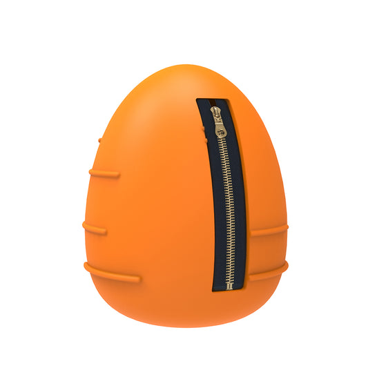 Steti Lovely Silicone Coin Purse, Carrot