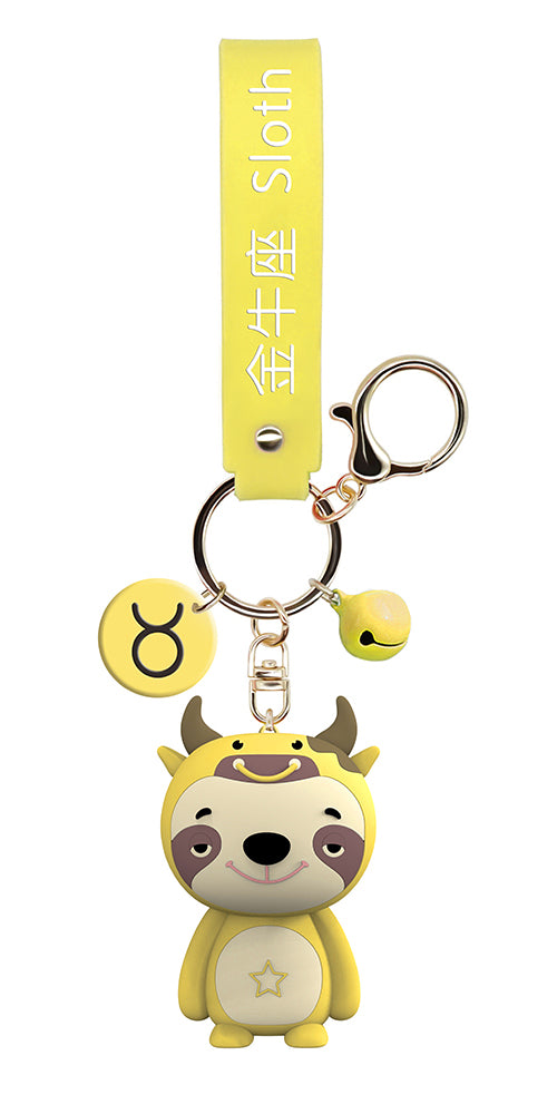 Steti PVC Zodiac Keychain Collection