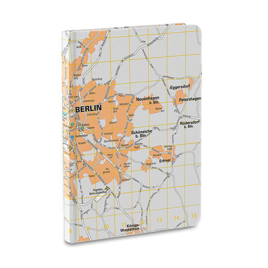 Steti Hard Cover Notebook, Berlin Metro