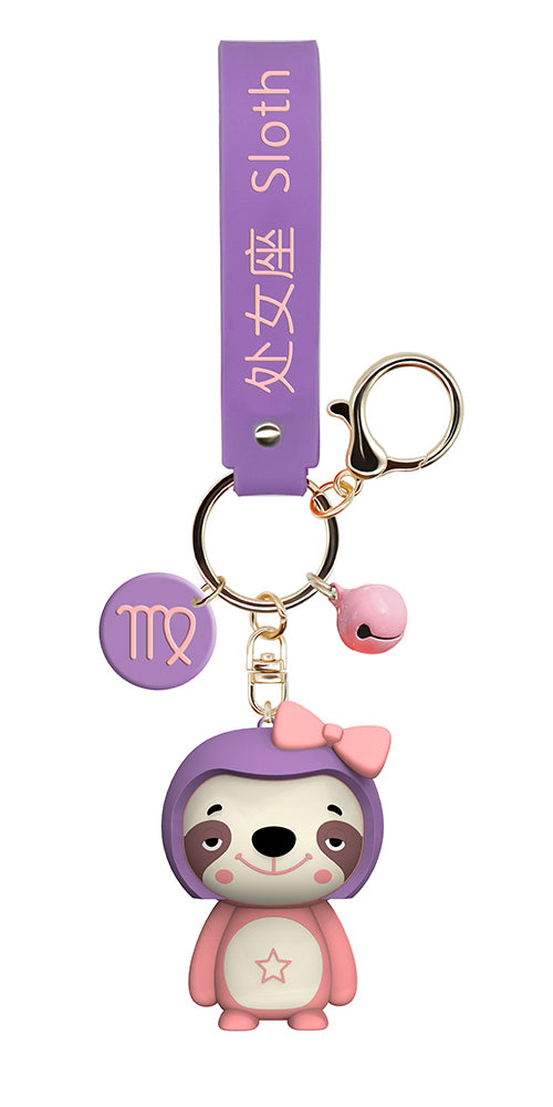 Steti PVC Zodiac Keychain Collection