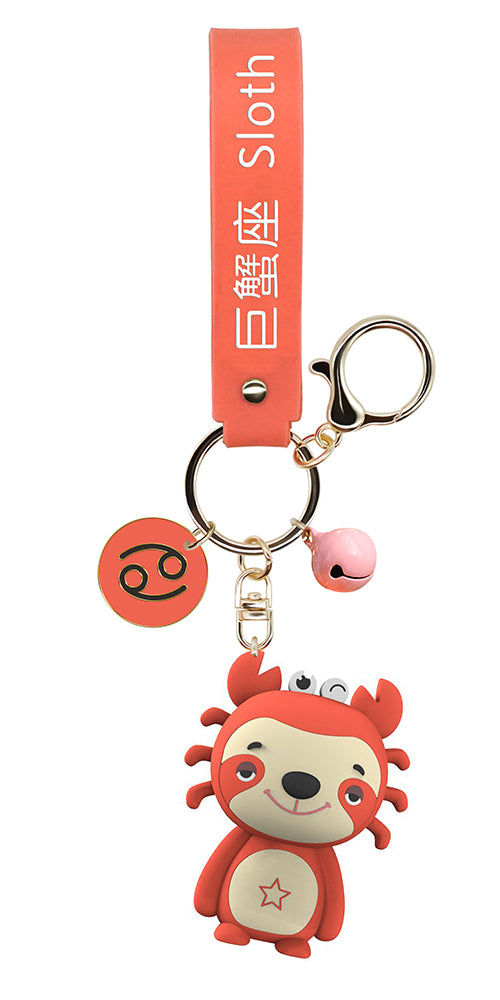 Steti PVC Zodiac Keychain Collection