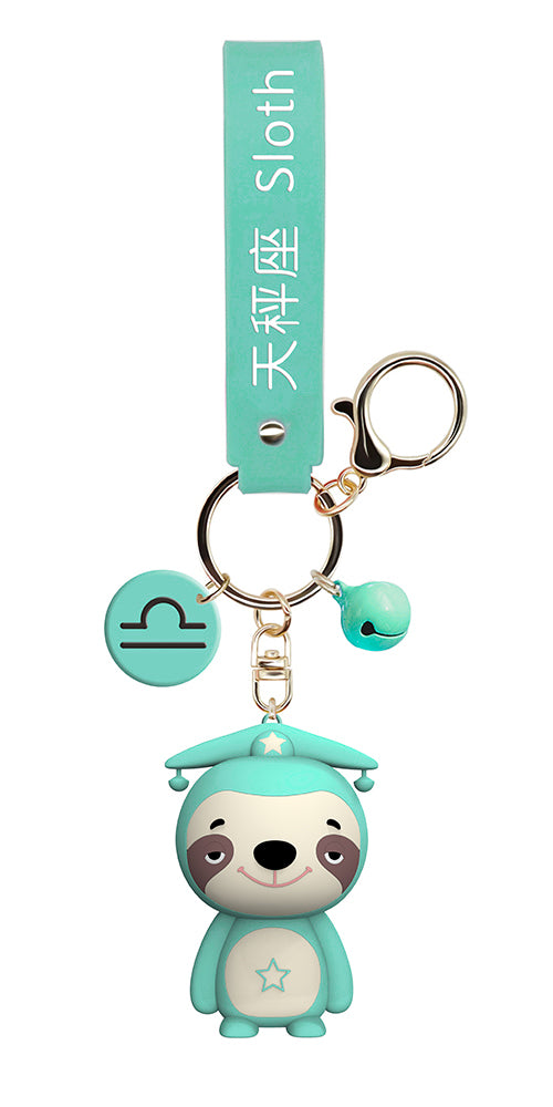 Steti PVC Zodiac Keychain Collection