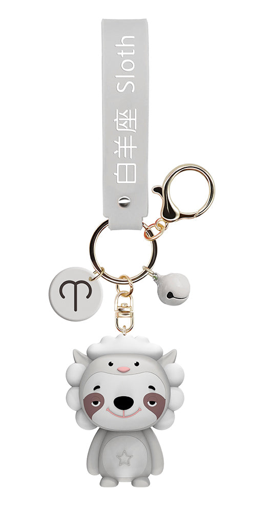Steti PVC Zodiac Keychain Collection