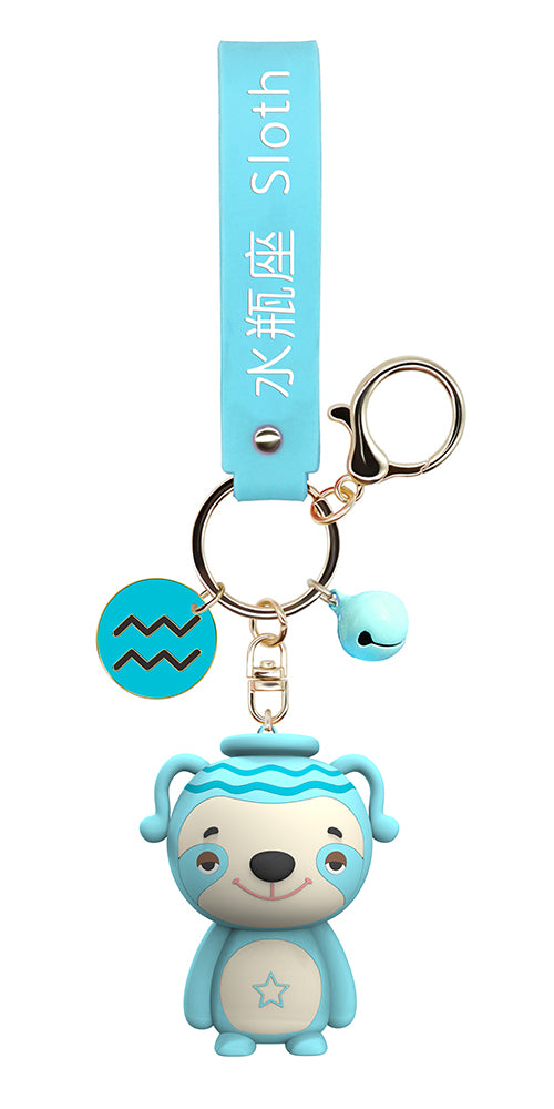 Steti PVC Zodiac Keychain Collection