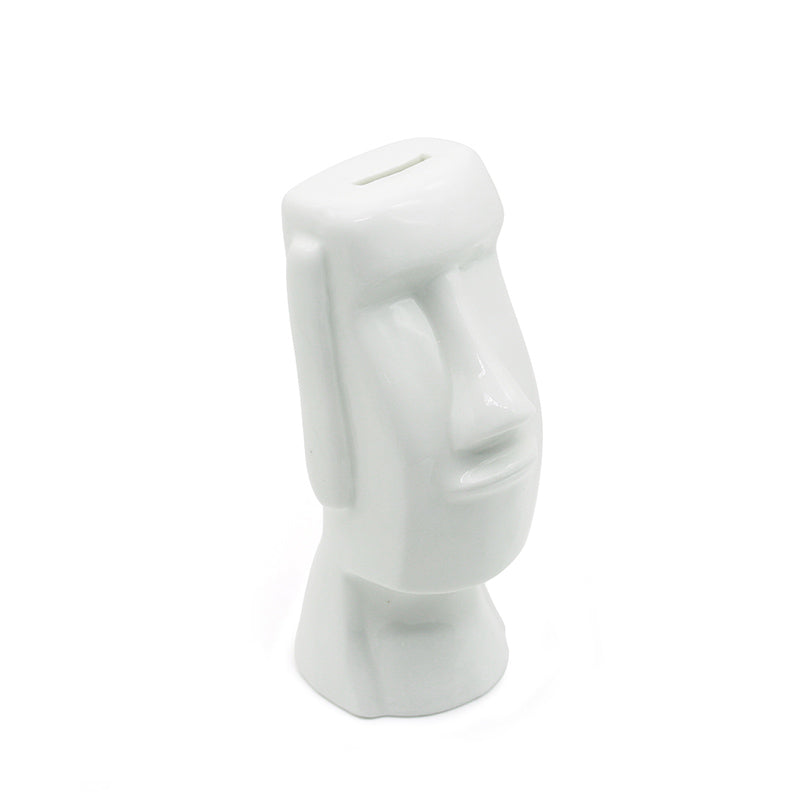 Steti Ceramic Coin Bank, Mo'ai