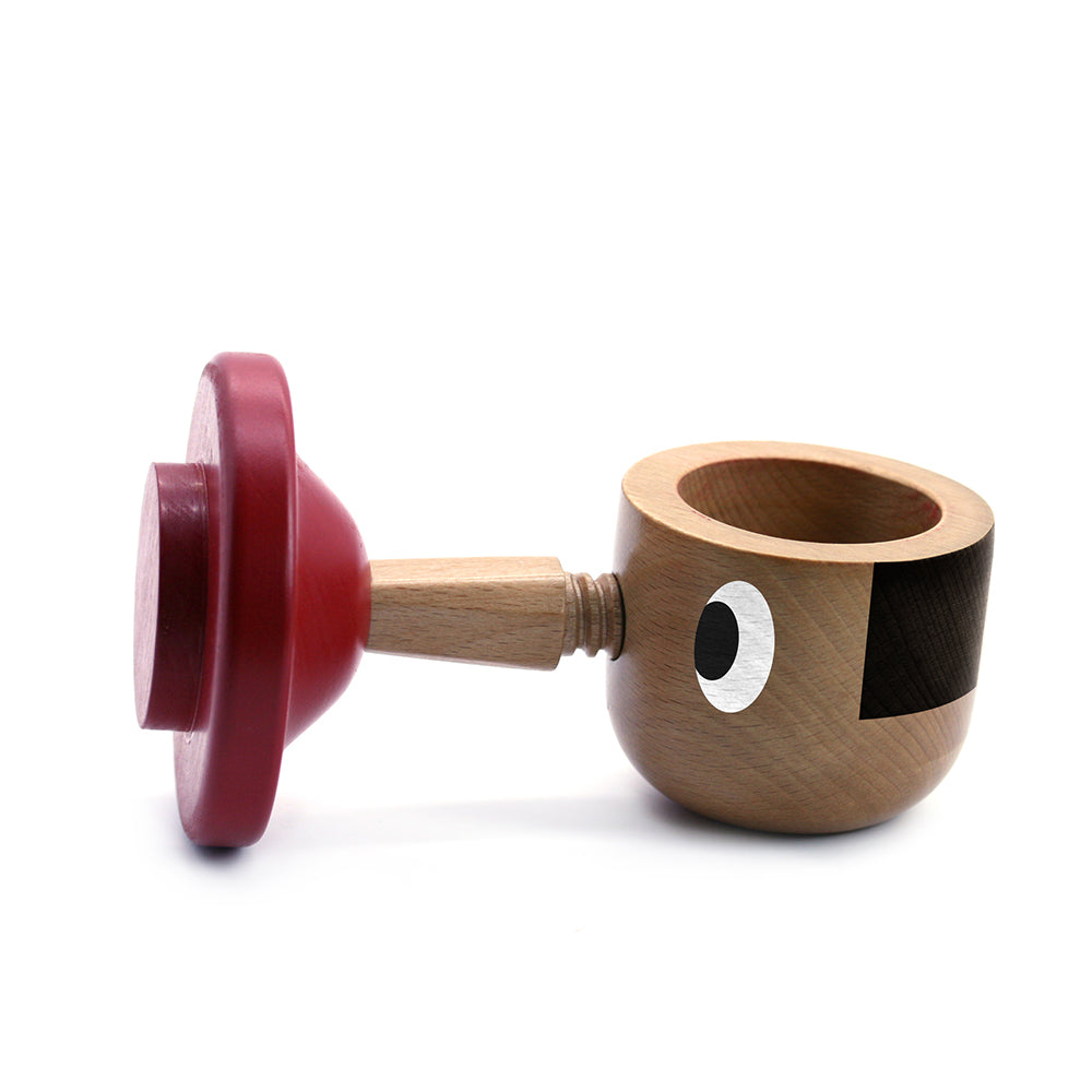 Steti Natural Wood Nutcracker, Pinocchio