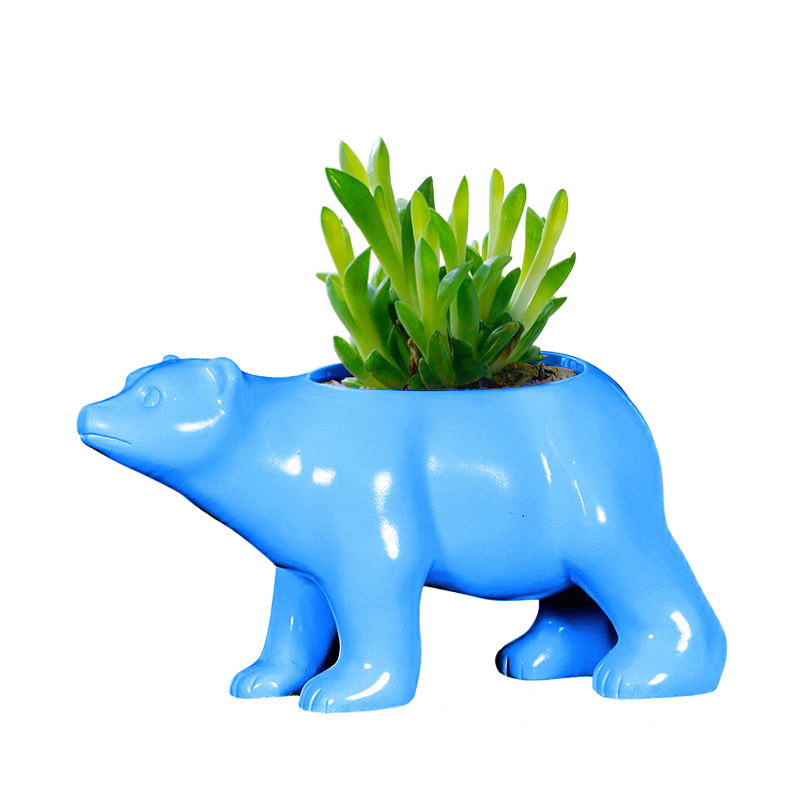 Steti Ceramic Planter, Berlin Bear