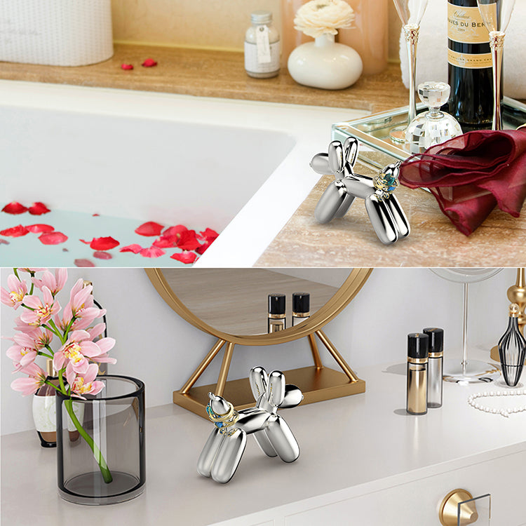 Steti Multifunctional Magnet, Photo Holder, and Ring holder, Balloon Dog