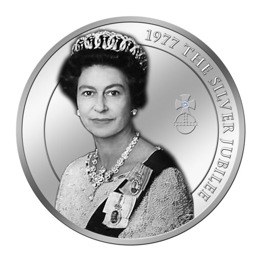 Steti 1977 The Silver Jubilee Coin