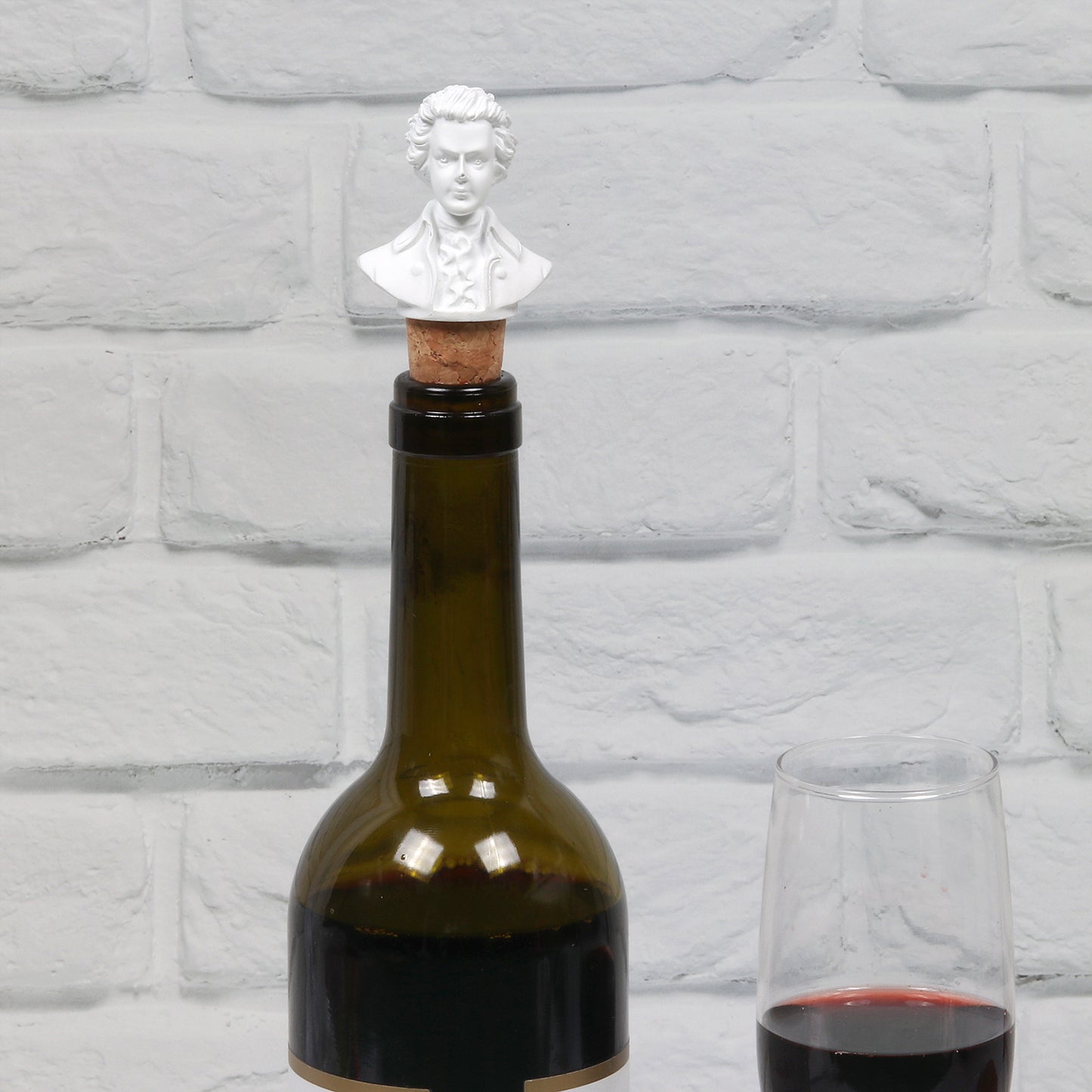 Steti Innovative Mozart Bust Wine Stopper