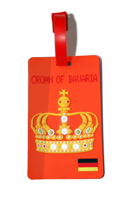 Steti Crown Luggage Tag, Bavaria
