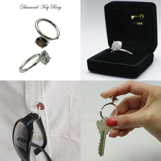 Steti Unique Diamond Keyring