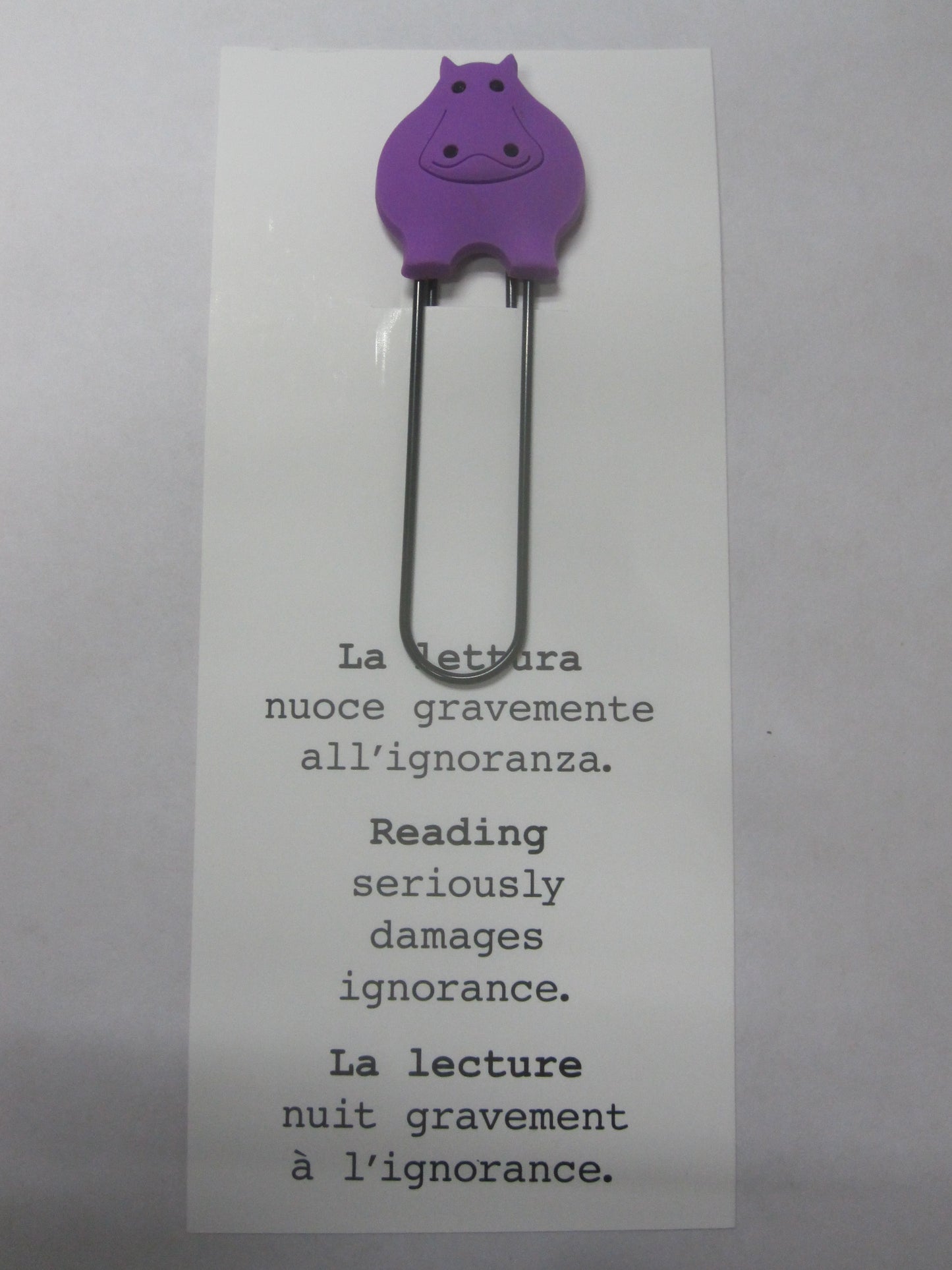 Steti Cute Soft PVC Bookmark, Animal Collection