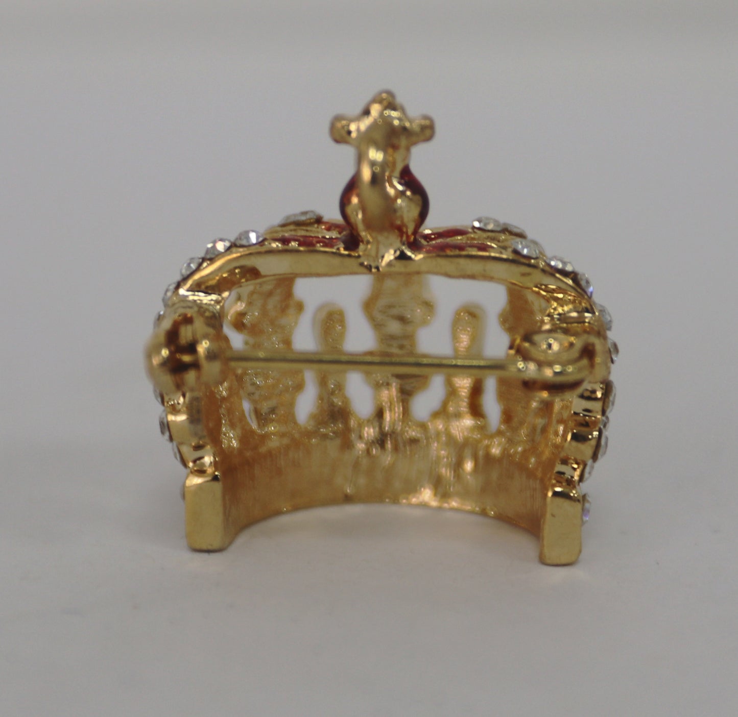 Steti Miniature Crown Brooch, The Hohenzollern Crown of Germany 1888