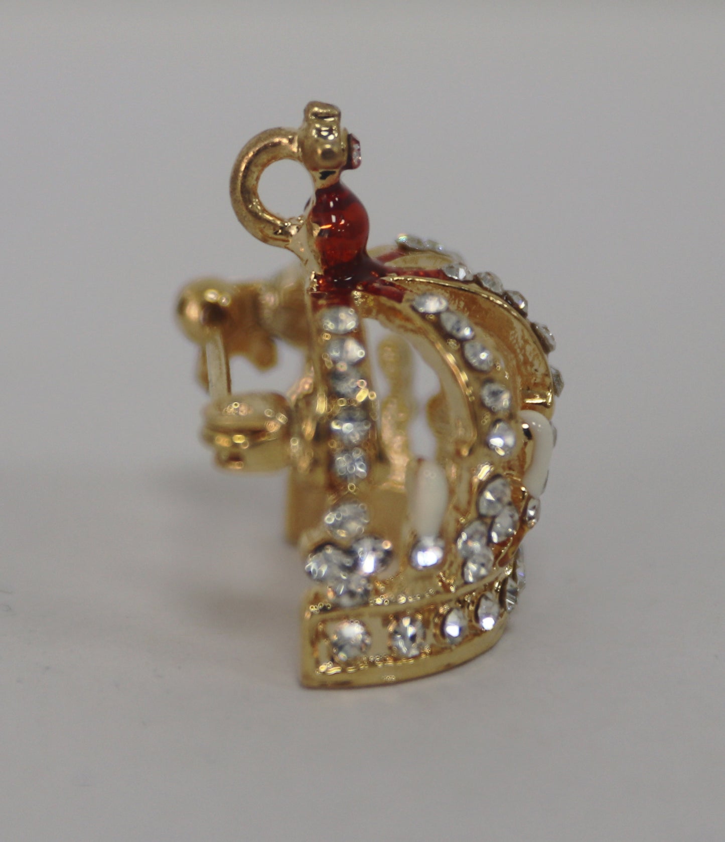 Steti Miniature Crown Brooch, The Hohenzollern Crown of Germany 1888