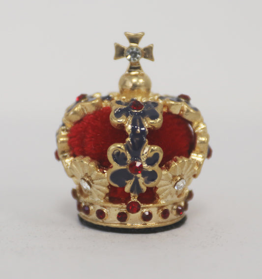 Steti Mini Coronation Crown, with Genuine Austrian Crystals