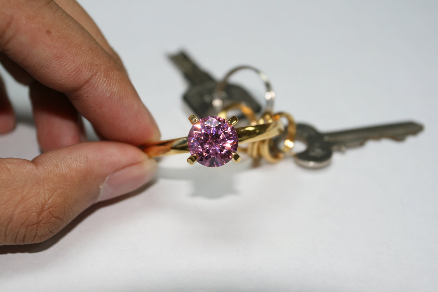 Steti Unique Diamond Keyring