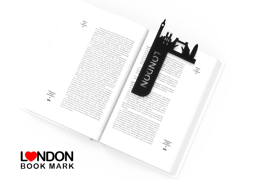 Steti Cute, Innovative Metal Bookmark, World City Collection