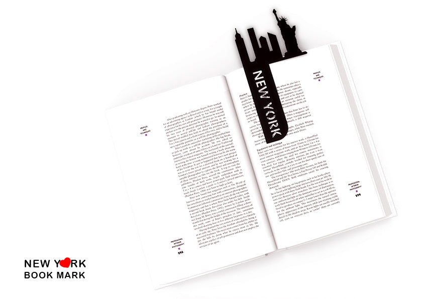 Steti Cute, Innovative Metal Bookmark, World City Collection