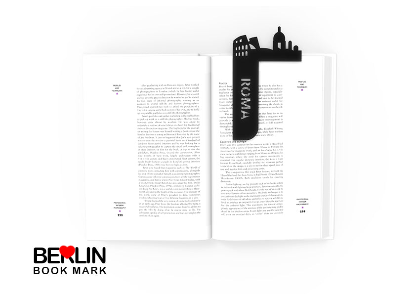 Steti Cute, Innovative Metal Bookmark, World City Collection
