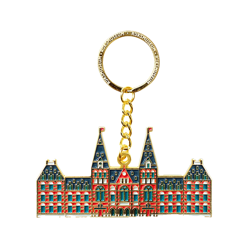 Metal enemal Keychain