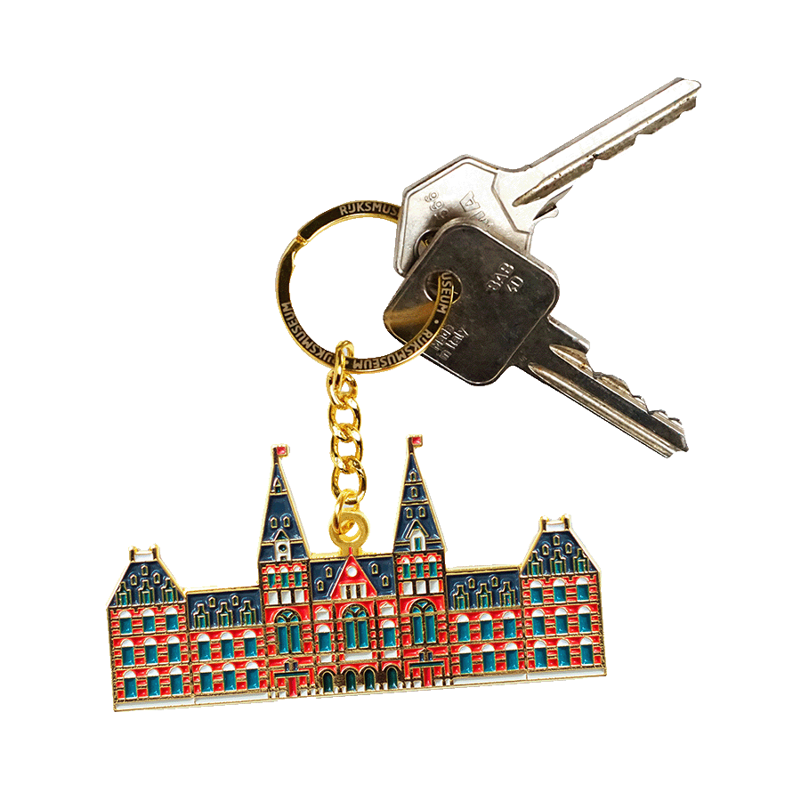 Metal enemal Keychain