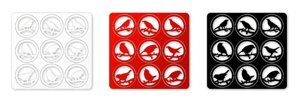 Steti Cute, Unique and Decorative Metal Bookmark, Bird and Cat