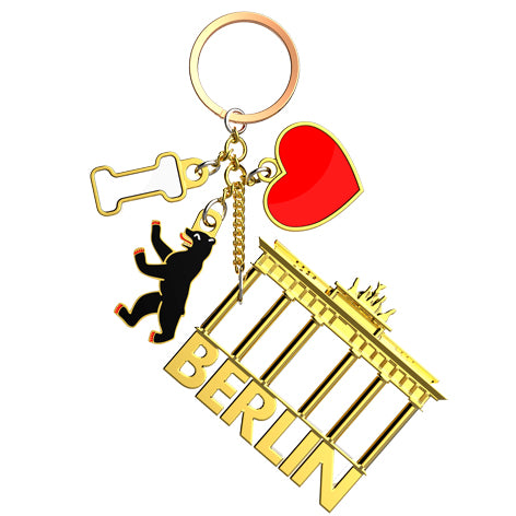 Steti Metal Keychain, Car, crown etc