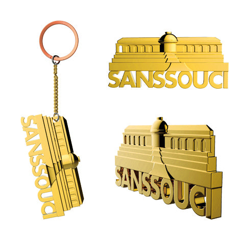 Steti Metal Keychain, Car, crown etc
