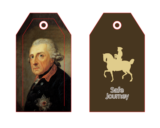 Steti Luggage tag, Leather