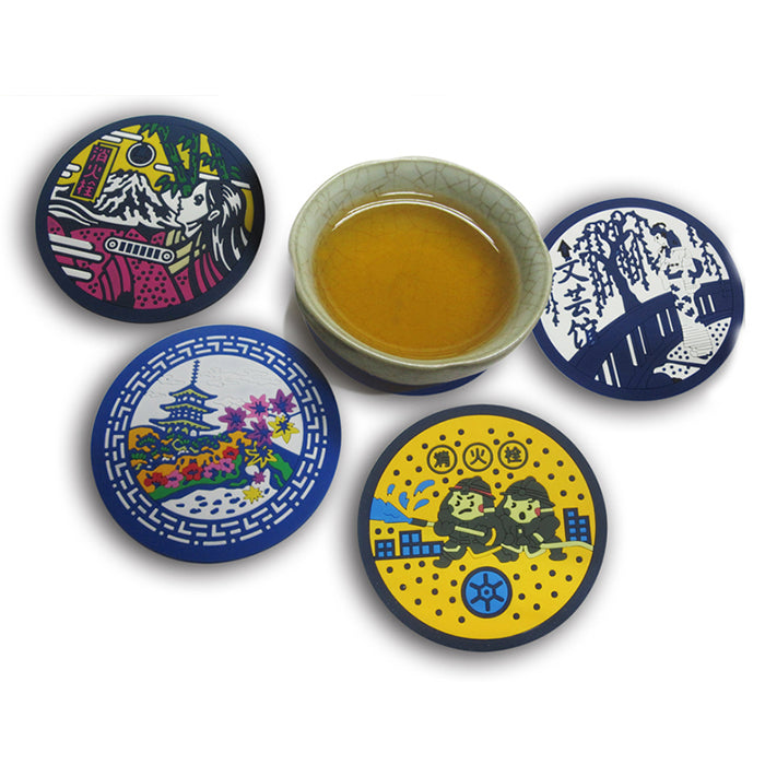 Steti PVC Coaster, Japanese manhole