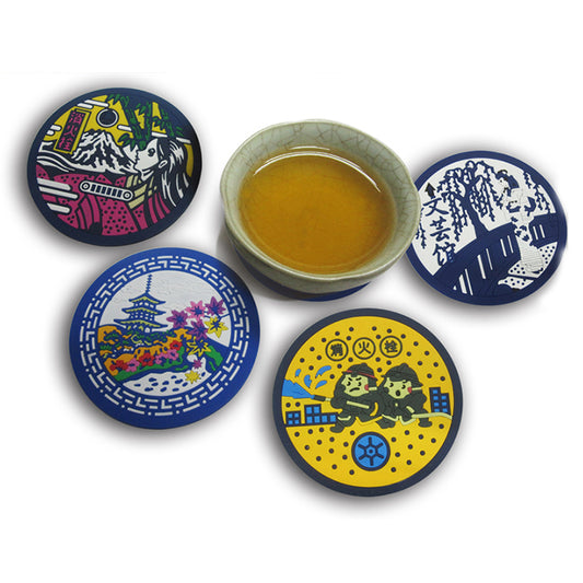 Steti PVC Coaster, Japanese manhole