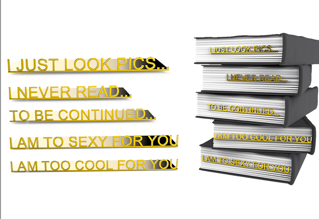 Steti Innovative Metal Bookmark