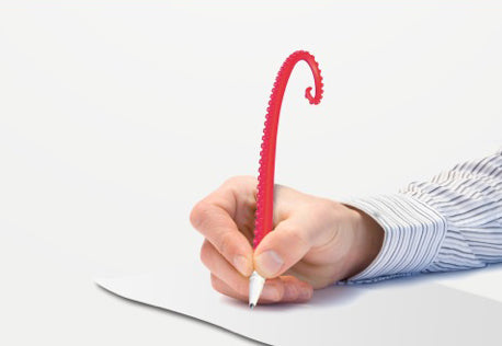 Steti Octopus Ballpoint Pen, Silicone, Assorted Colours