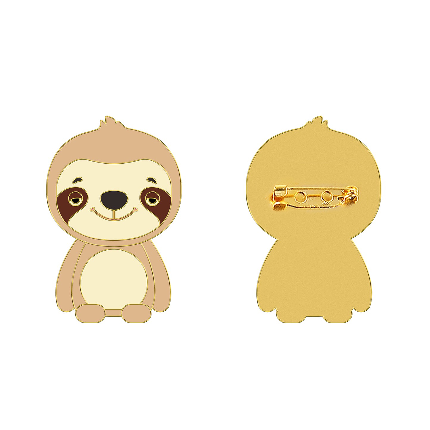 Steti Cute Sloth Pin