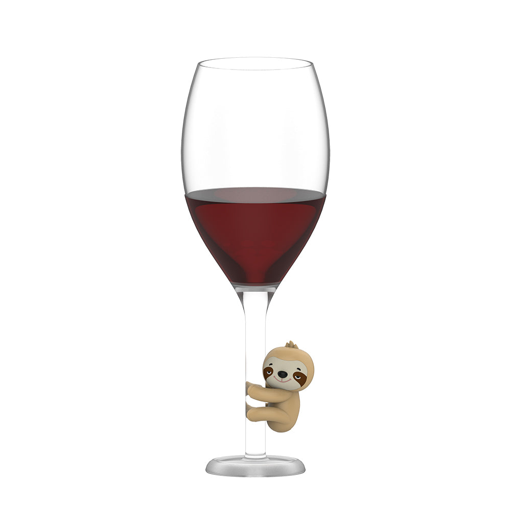 Steti Cute Silicone Wine Mark, Sloth